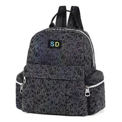 SHANDIAN - Mochila Reflectante para Mujer