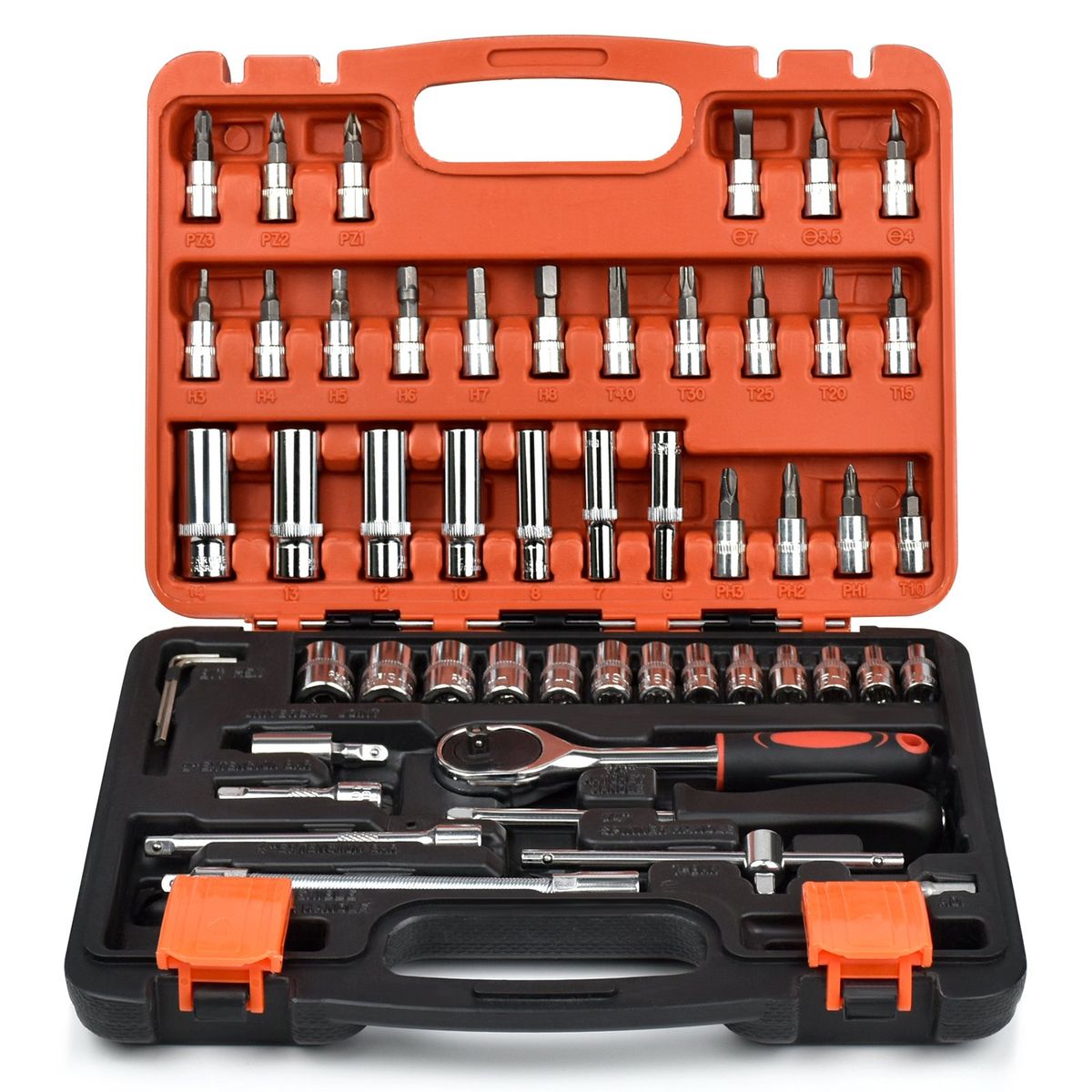 AIZO - AIZO Juego Herramientas 53pz Mecánico con Llave Carraca