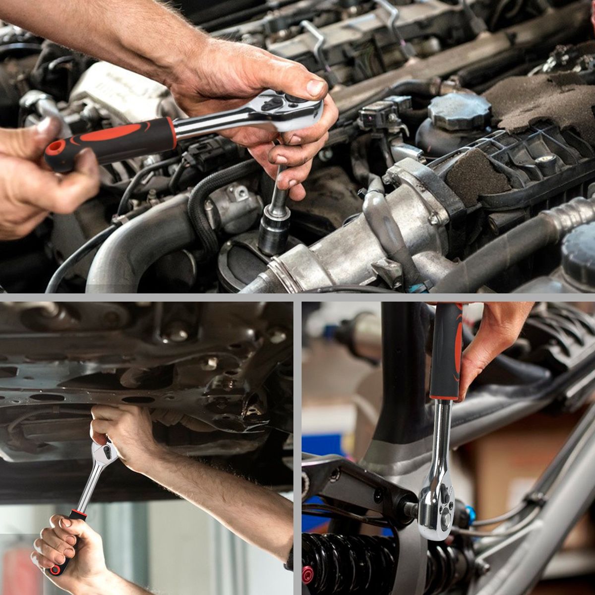 AIZO - AIZO Juego Herramientas 53pz Mecánico con Llave Carraca