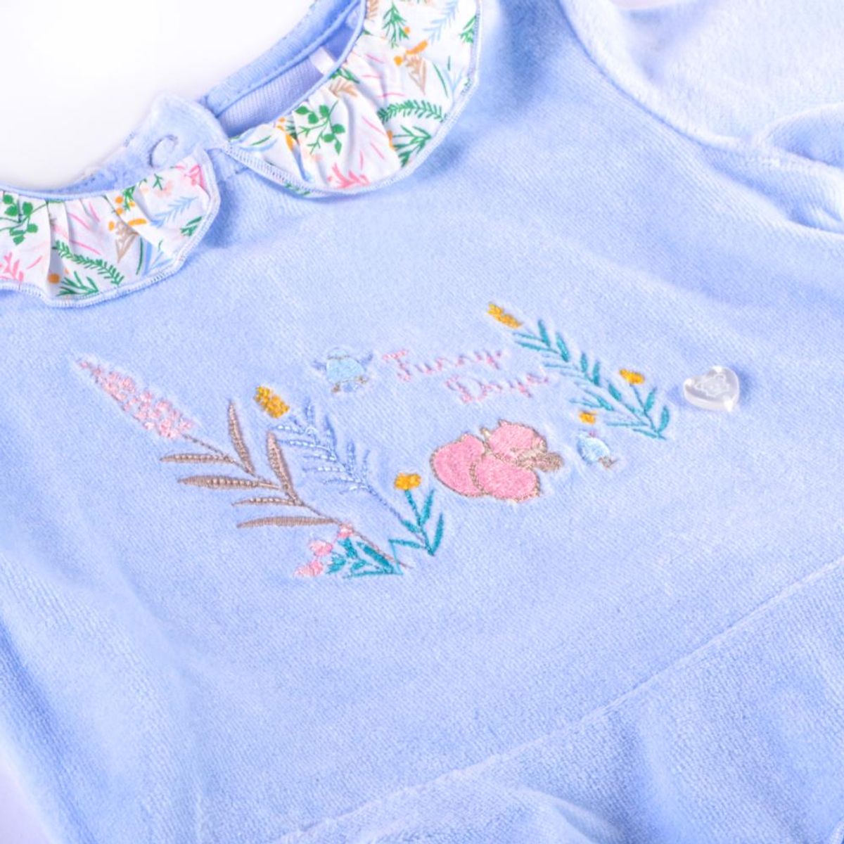 PILLIN - Conjunto Plush Bebé Niña Celeste Pillin PILLIN