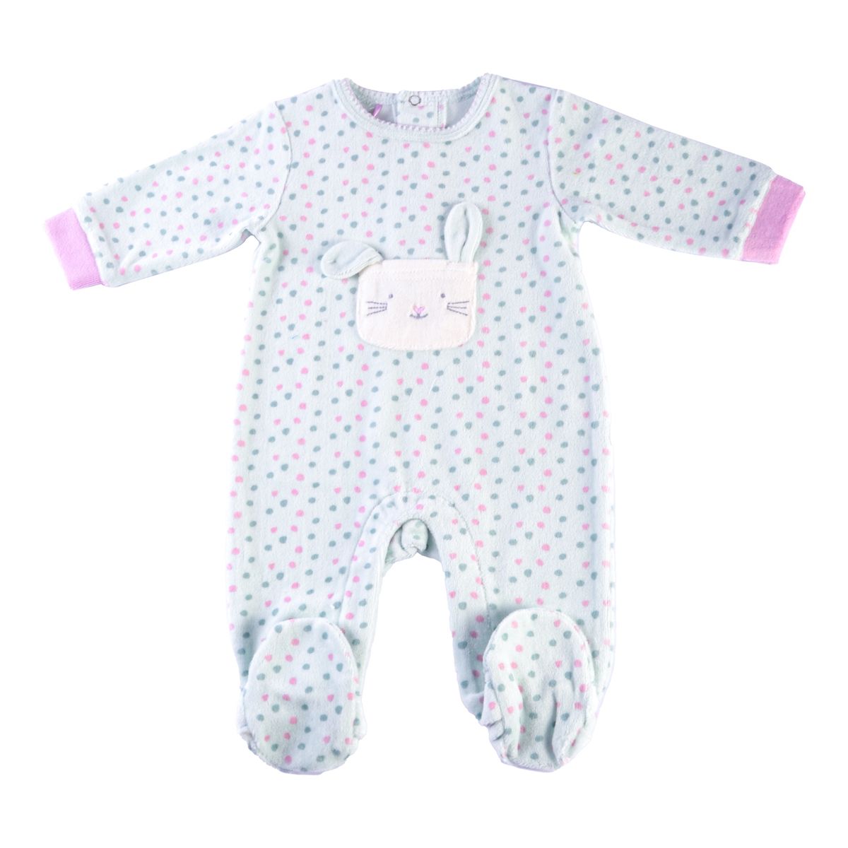 PILLIN - Osito Plush Bebé Niña Menta Pillin PILLIN