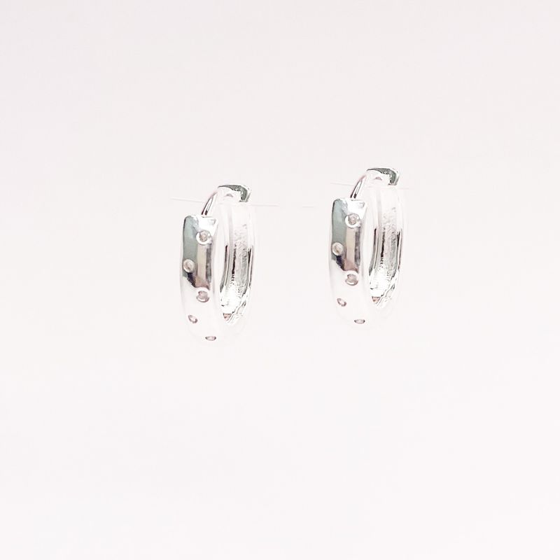 GENERICO - Aros Mujer Argolla Kimi 8 mm Philippa Joyas