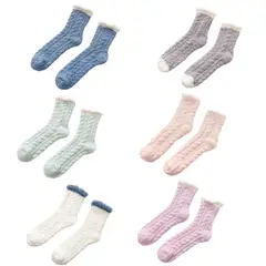 EVERSO - Pack 12 Calcetines Toalla Polar Mujer_.