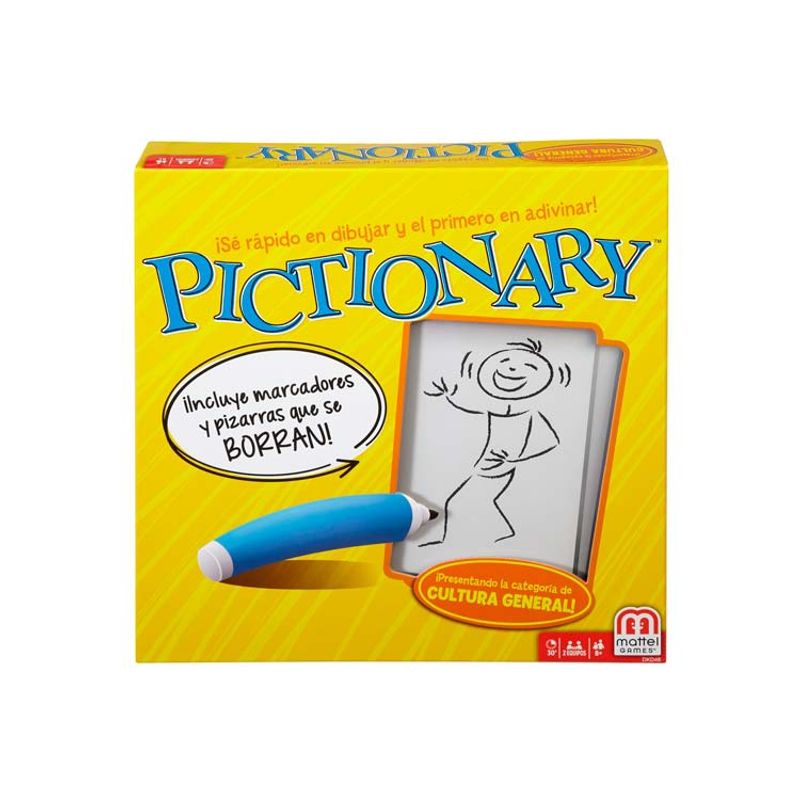 MATTEL - Pictionary - Juego De Mesa - Español…