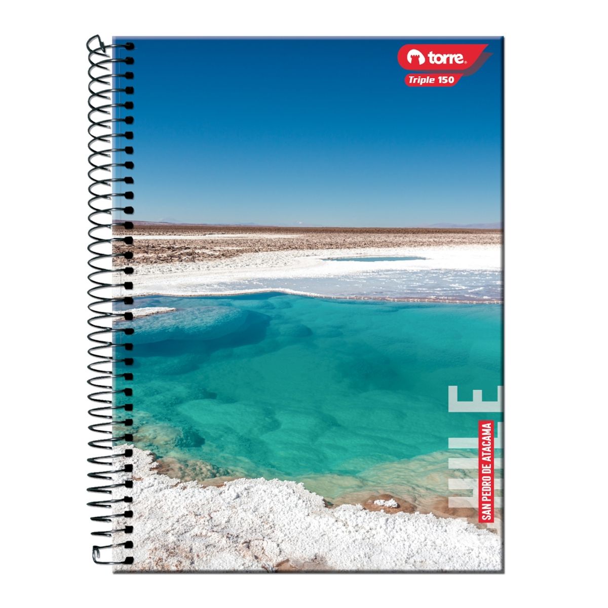 TORRE - Pack 4 Cuadernos Triple Torre 150hojas matem. 7mm. Unisex