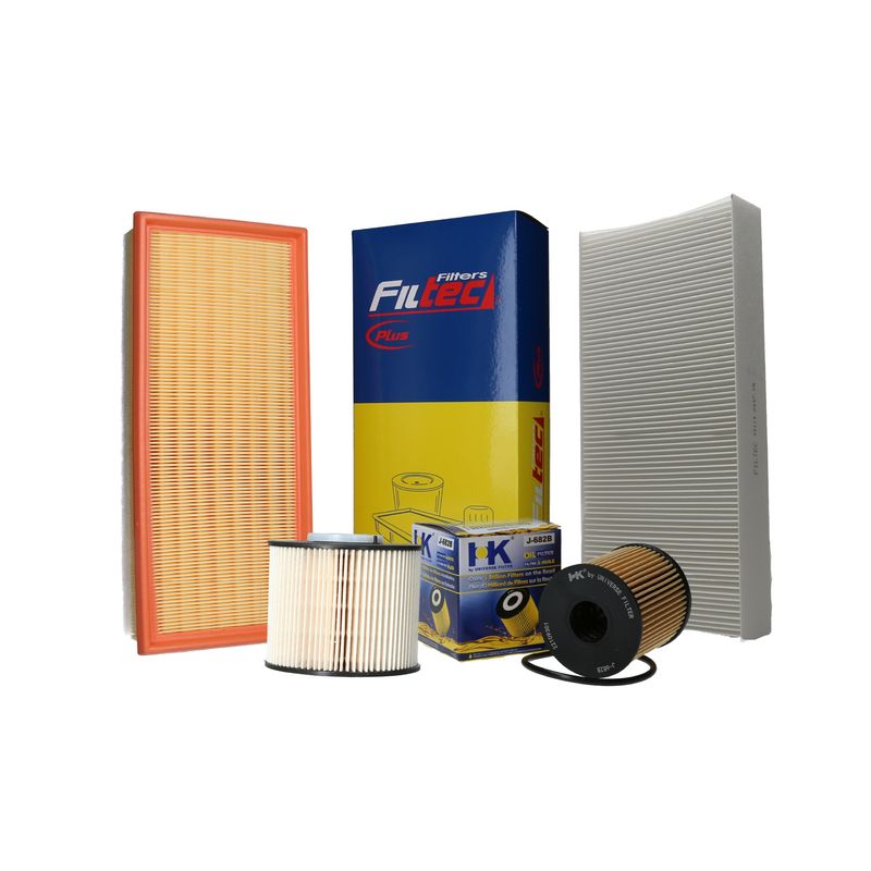 GENERICO - Filtros Aceite+aire+petróleo+polen Peugeot Expert 2.0  11/18