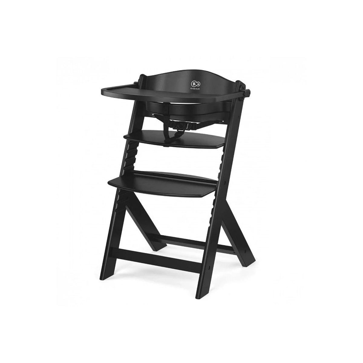 KINDERKRAFT - Silla de Comer ENOCK Black KINDERKRAFT