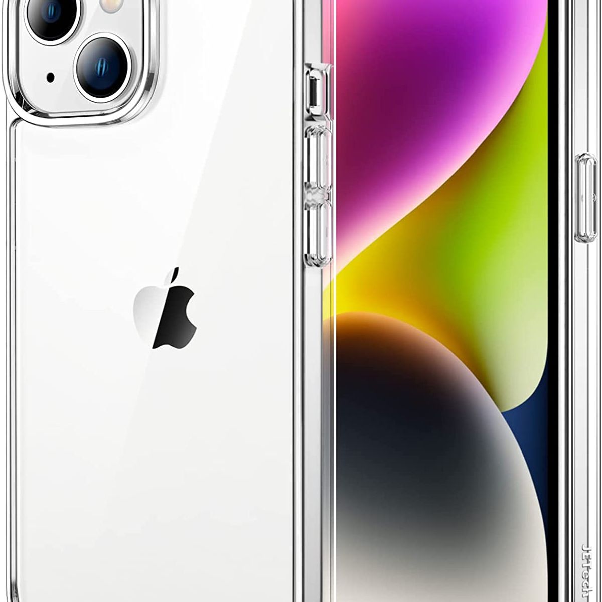 GENERICO - Funda Transparente Premium + Lamina Vidrio iPhone 14 Plus