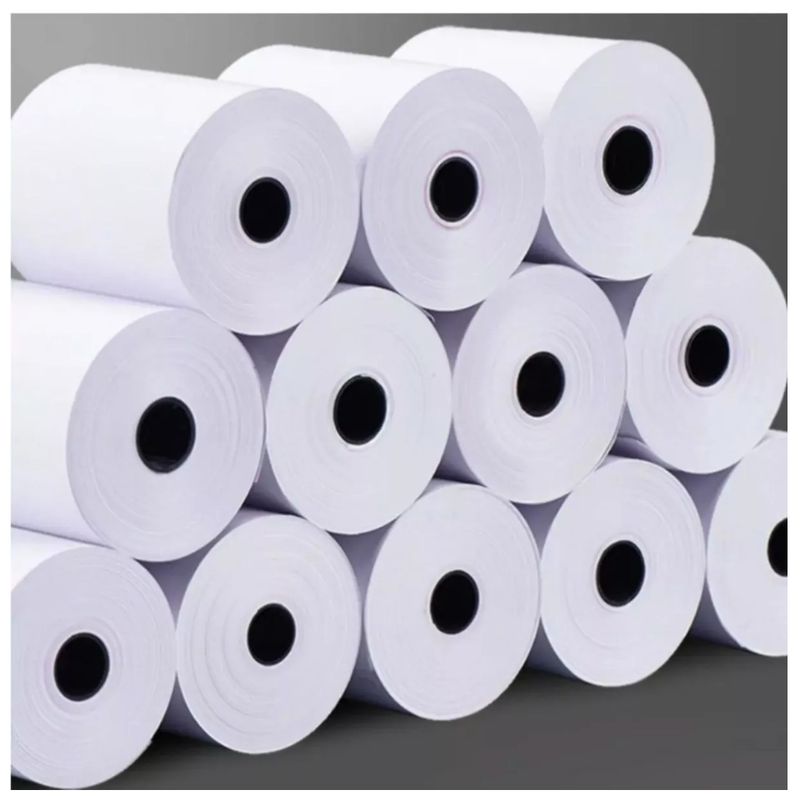 GENERICO - Pack 10 Rollos Papel Térmico 80mm X 80mm
