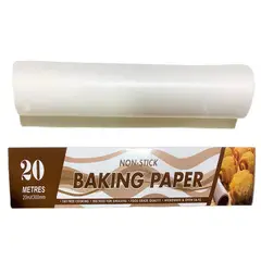 ANENG - 2 PACK ROLLS de Papel para mantequilla hornear 20m x 300mm para cocina