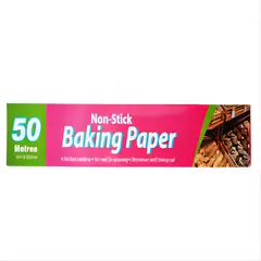 ANENG - ROLLS DE Papel para mantequilla hornear 50m x 300mm para cocina