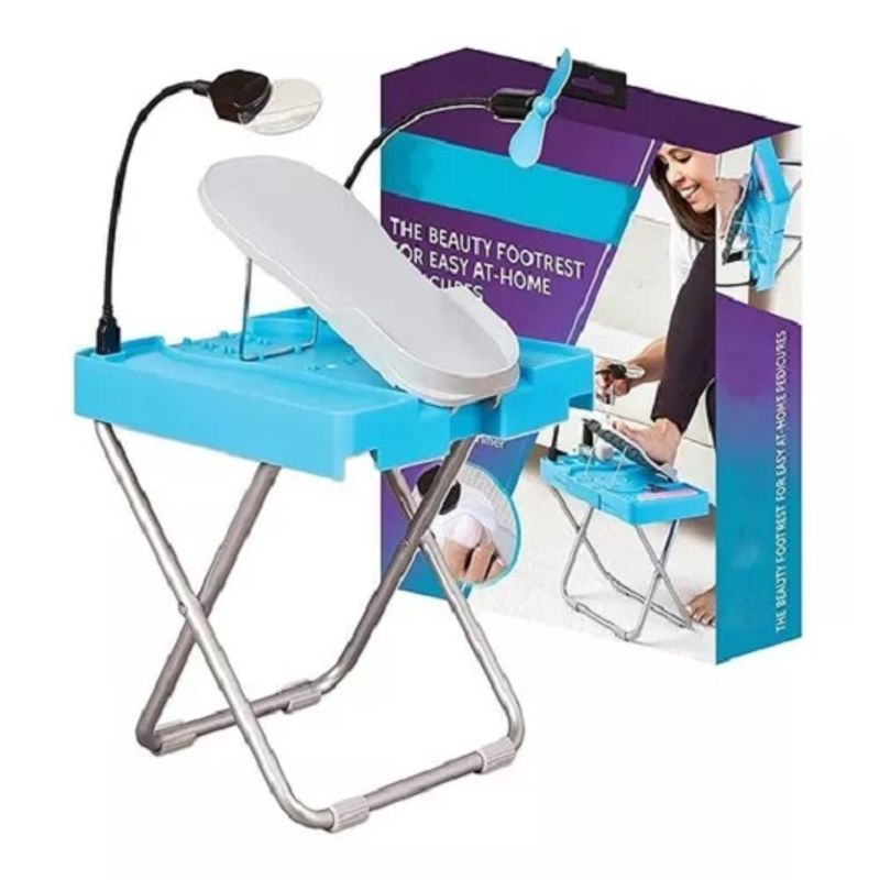 GENERICO - Soporte Base Pedicure Estacion Tratamiento Profesional Pies 228119