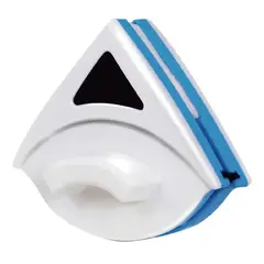 GENERICO - Limpiador De Vidrio Magnético Doble Cara Limpia Triangular