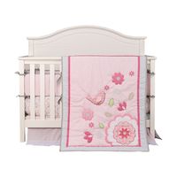 SET ROPA DE CUNA FLORES