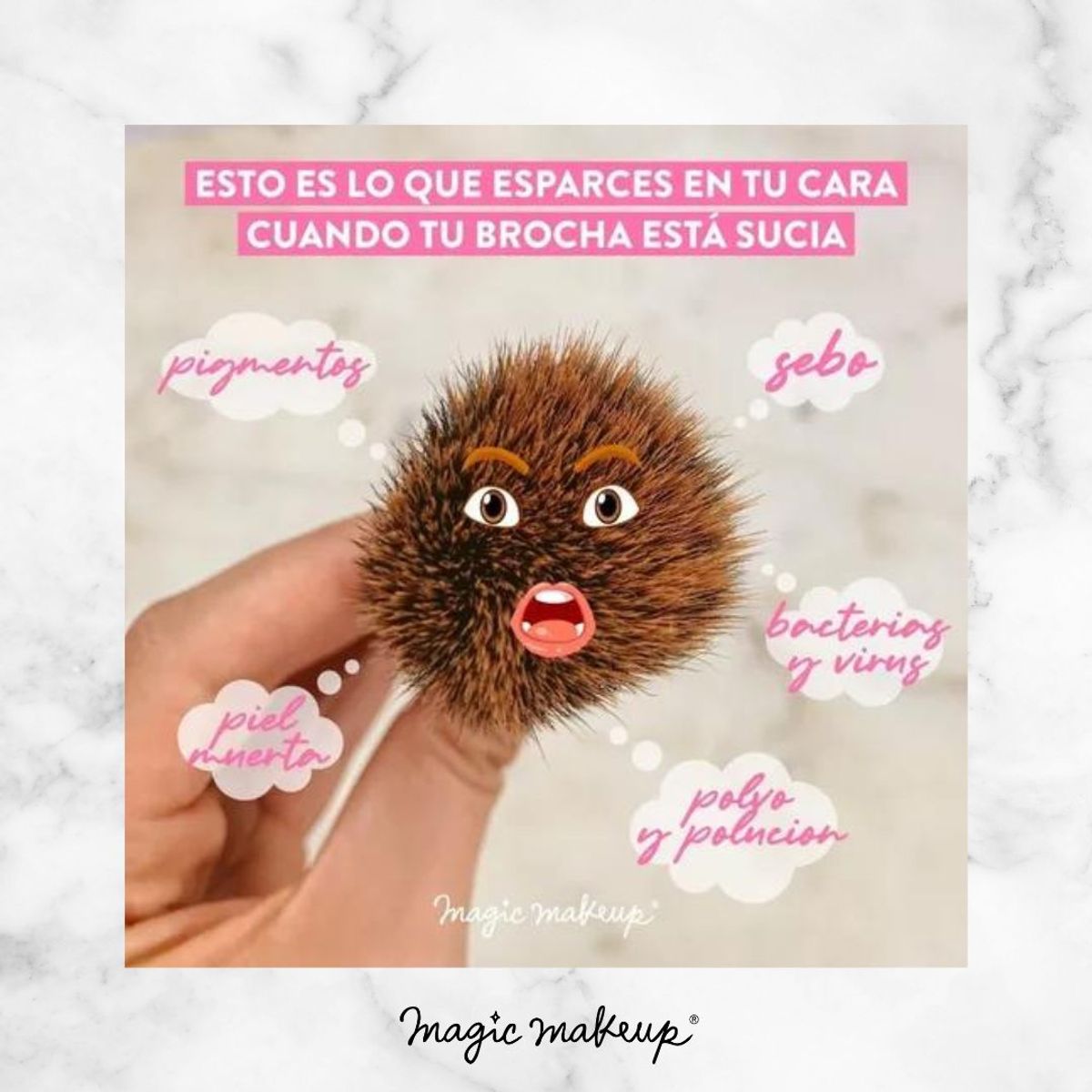 MAGIC MAKEUP - OH SO CLEAN - Pack Limpiador Instantáneo De Brochas travel size de REGALO