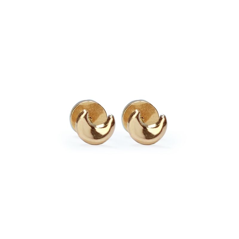 MODAS LILLO - Aro Bebé Abridor Luna Oro 14k Joyas Modas Lillo