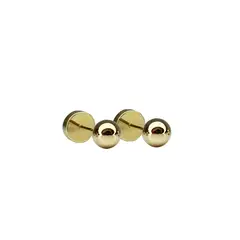 MODAS LILLO - Aro Bebé Abridor Bolita número dos Oro 14k Joyas