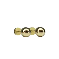 MODAS LILLO - Aro Niña Abridor Bolita número cuatro Oro 14k Joyas