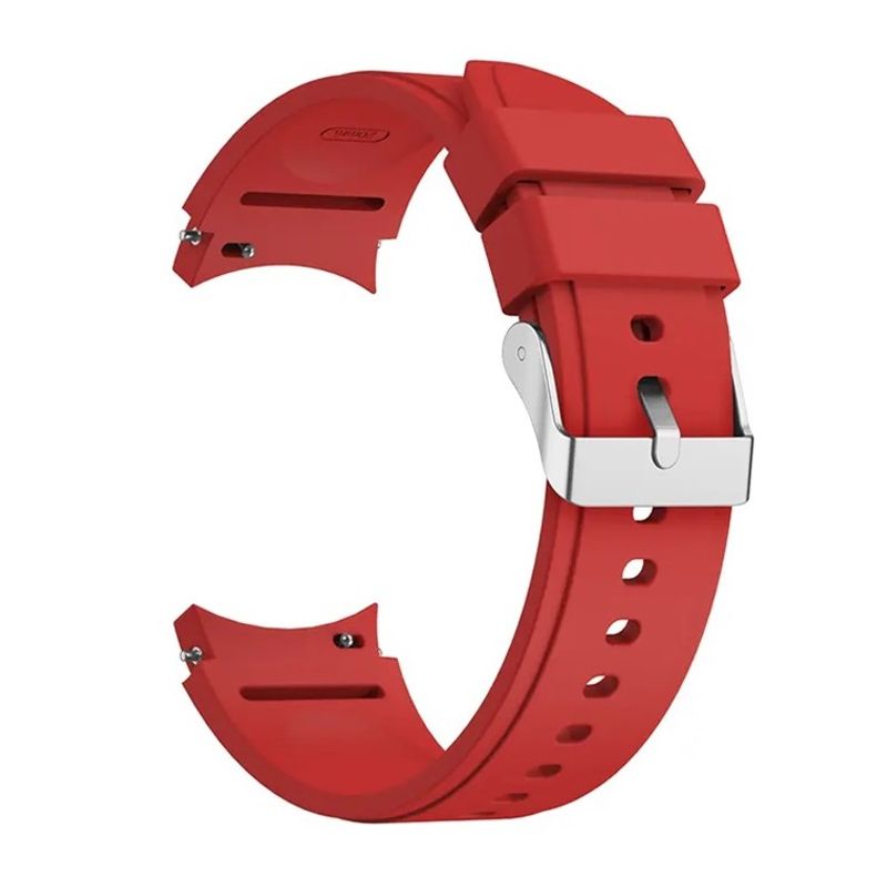 GENERICO - Correa Compatible Samsung Galaxy Watch 4 & 5 / 20mm Rojo