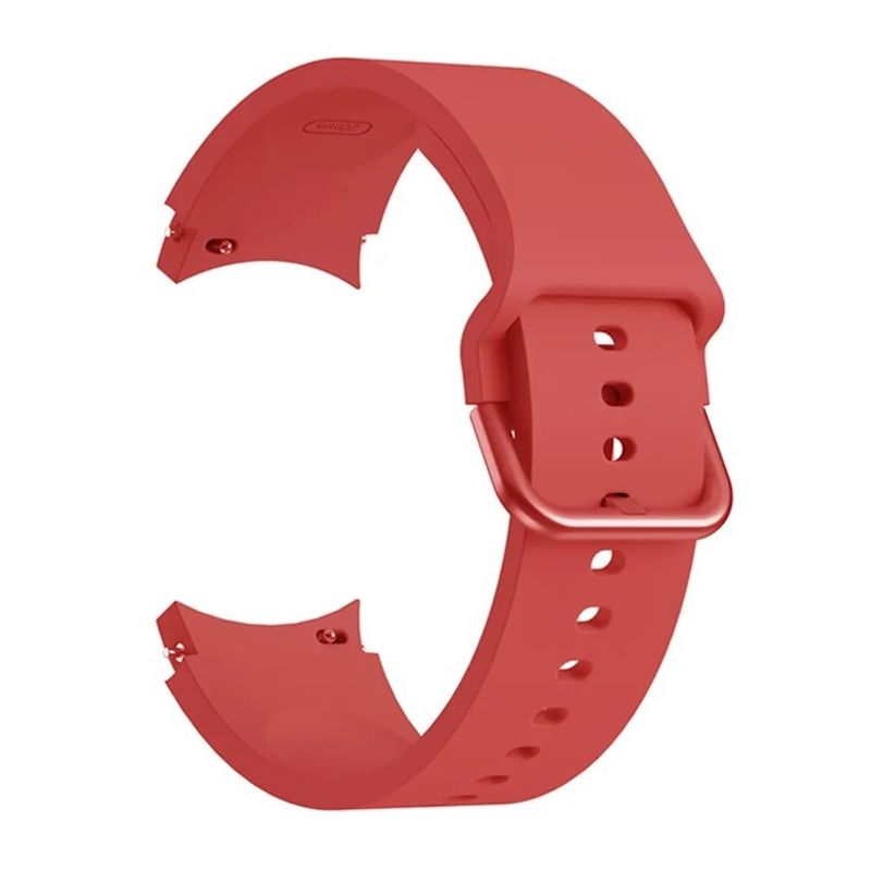 GENERICO - Correa Compatible Samsung Galaxy Watch 4 & 5 / 20mm Rojo