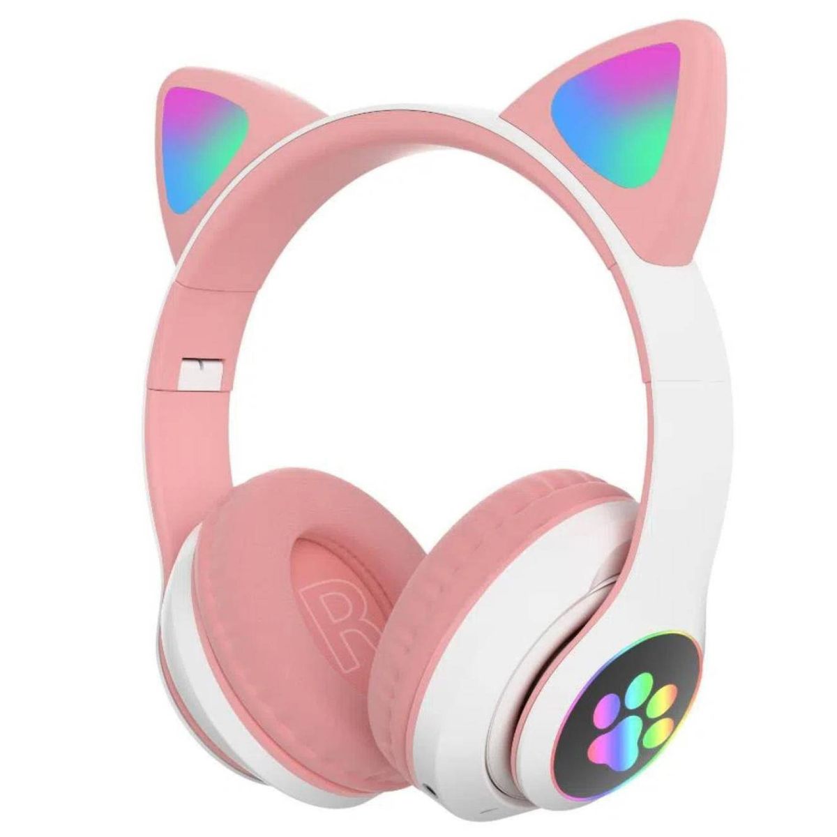 GENERICO - Audifonos Inalambricos Bluetooth STN-28 Cat Light Rosa
