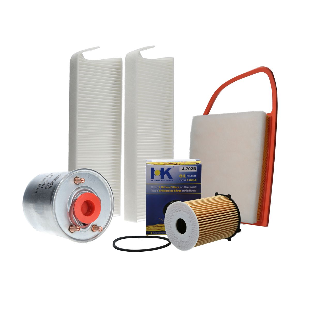 GENERICO - Filtros Aceite+aire+petróleo+polen Peugeot 5008 1.6 12/15