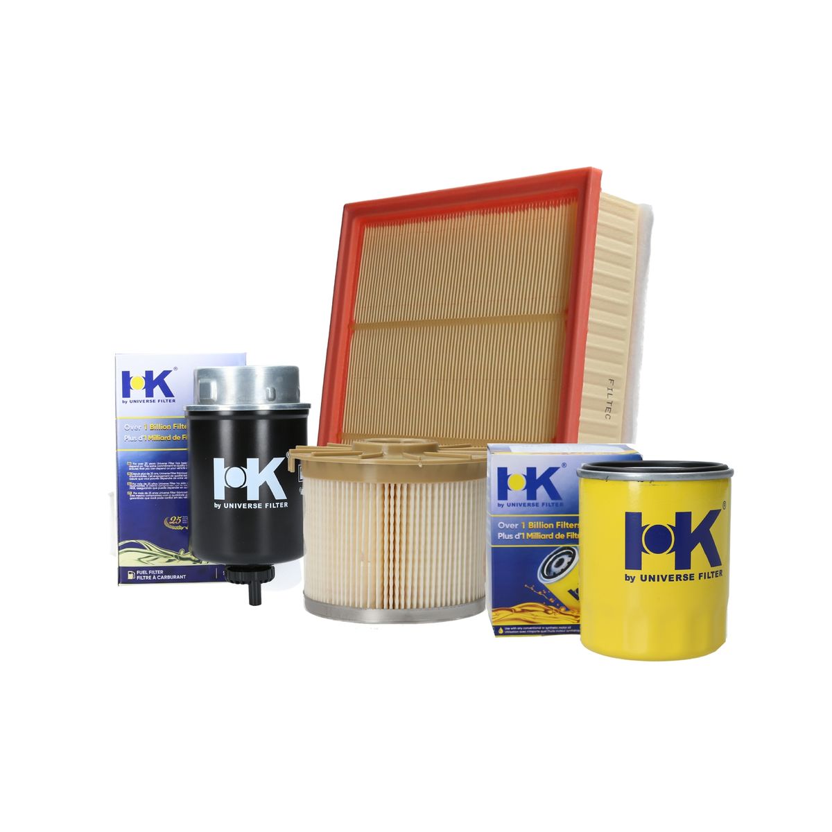 GENERICO - Filtros Aceite+aire+petróleo+polen Chevrolet DMax 2.5 14/21