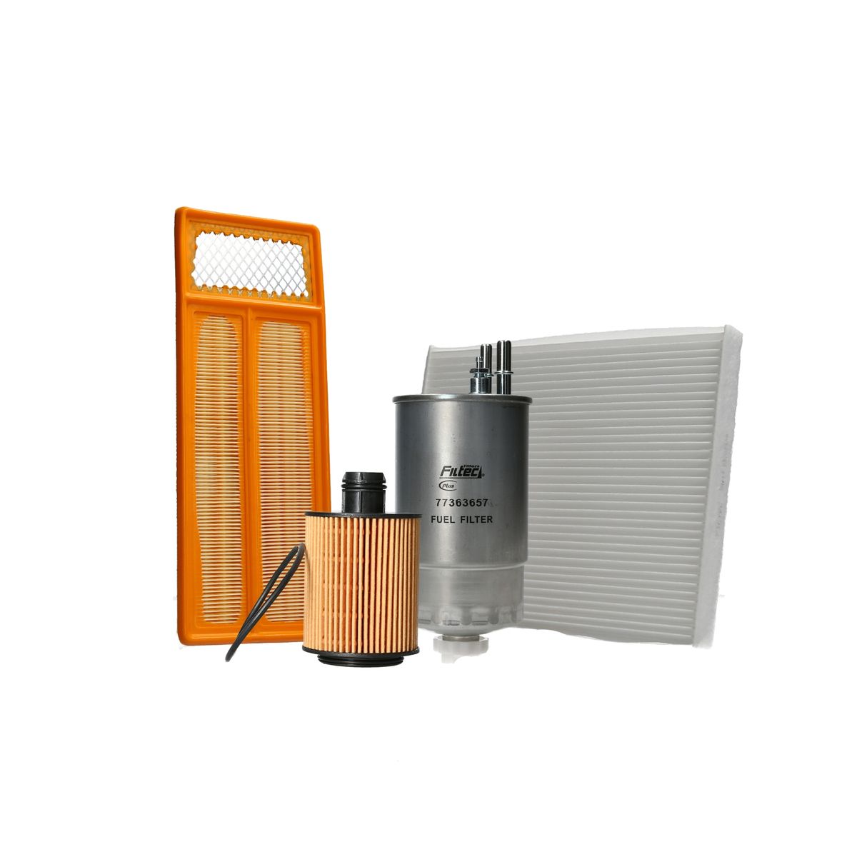 GENERICO - Filtros Aceite+aire+petróleo+polen Peugeot Bipper 1.3 11/15