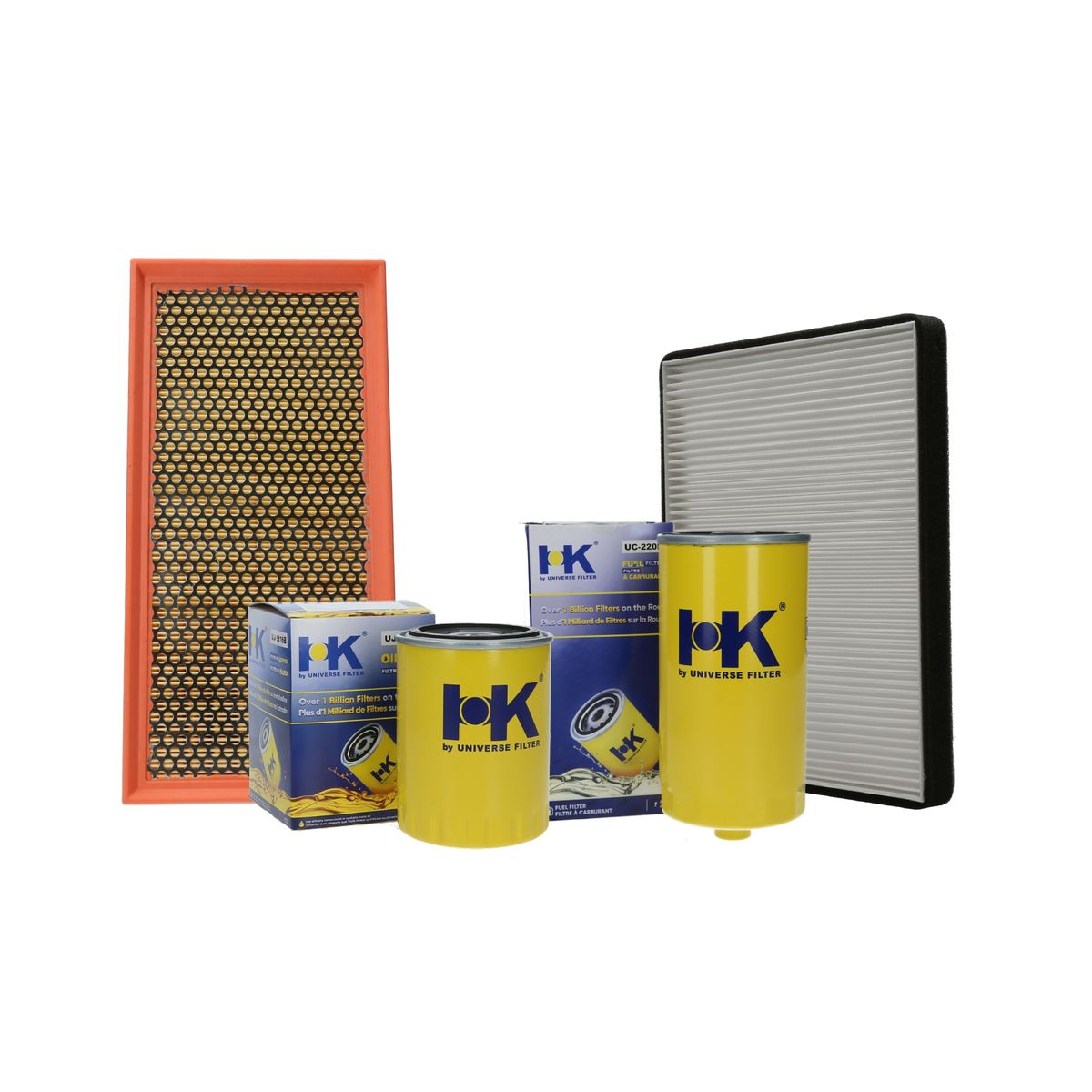 GENERICO - Filtros Aceite+aire+petróleo+polen Maxus V80 2.5 18/22