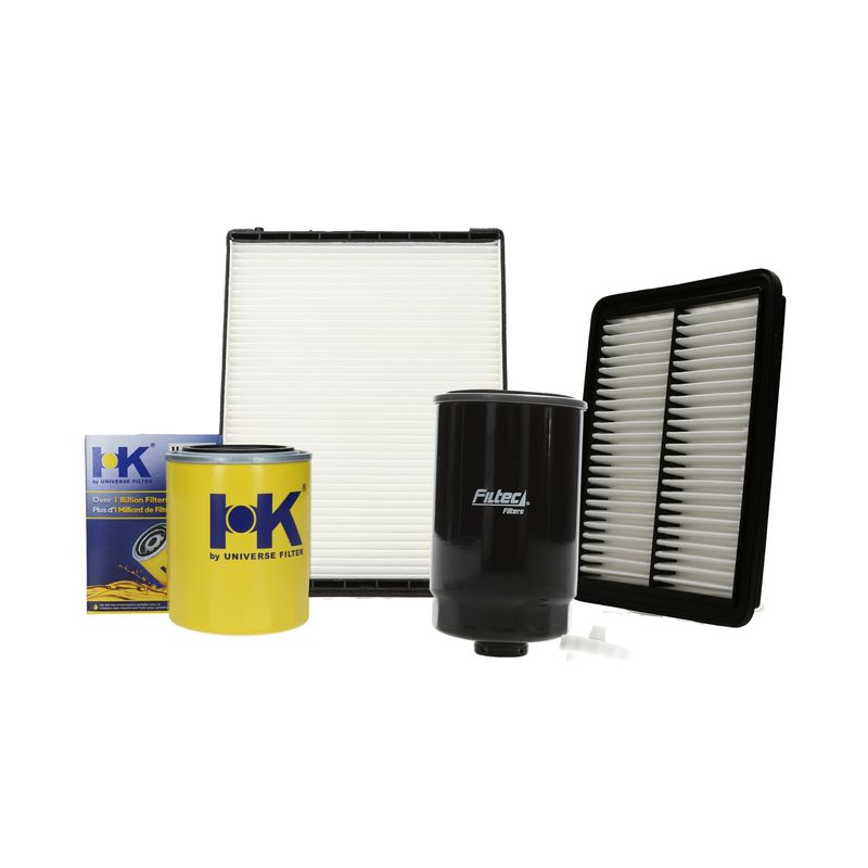 GENERICO - Filtro Aceite+aire+petróleo+polen Para Kia Sorento 2.5 04/10
