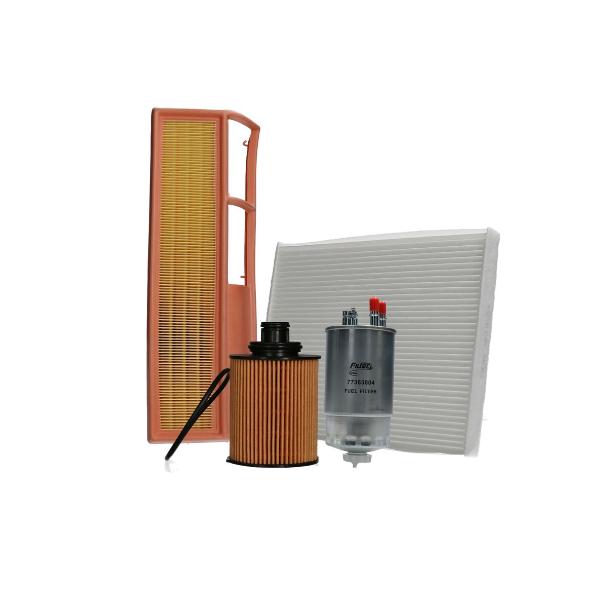 GENERICO - Filtros Aceite+aire+petróleo+polen Fiat Fiorino City 11/14