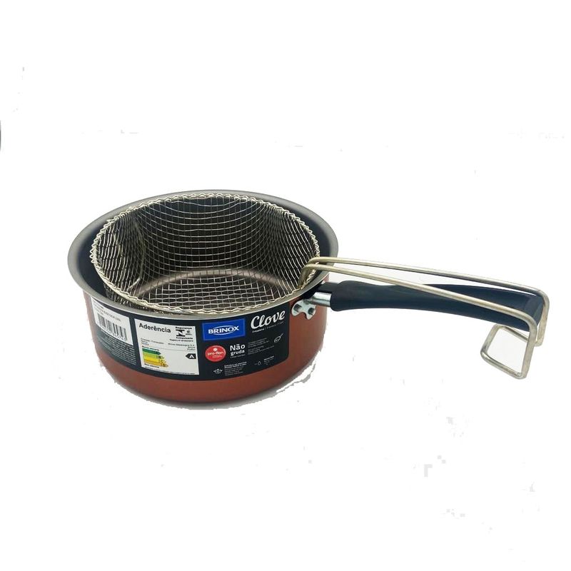 BRINOX - FREIDORA CON CESTILLO DE ALUMINIO BRINOX  LINEA CLOVE 20CM 2,65L