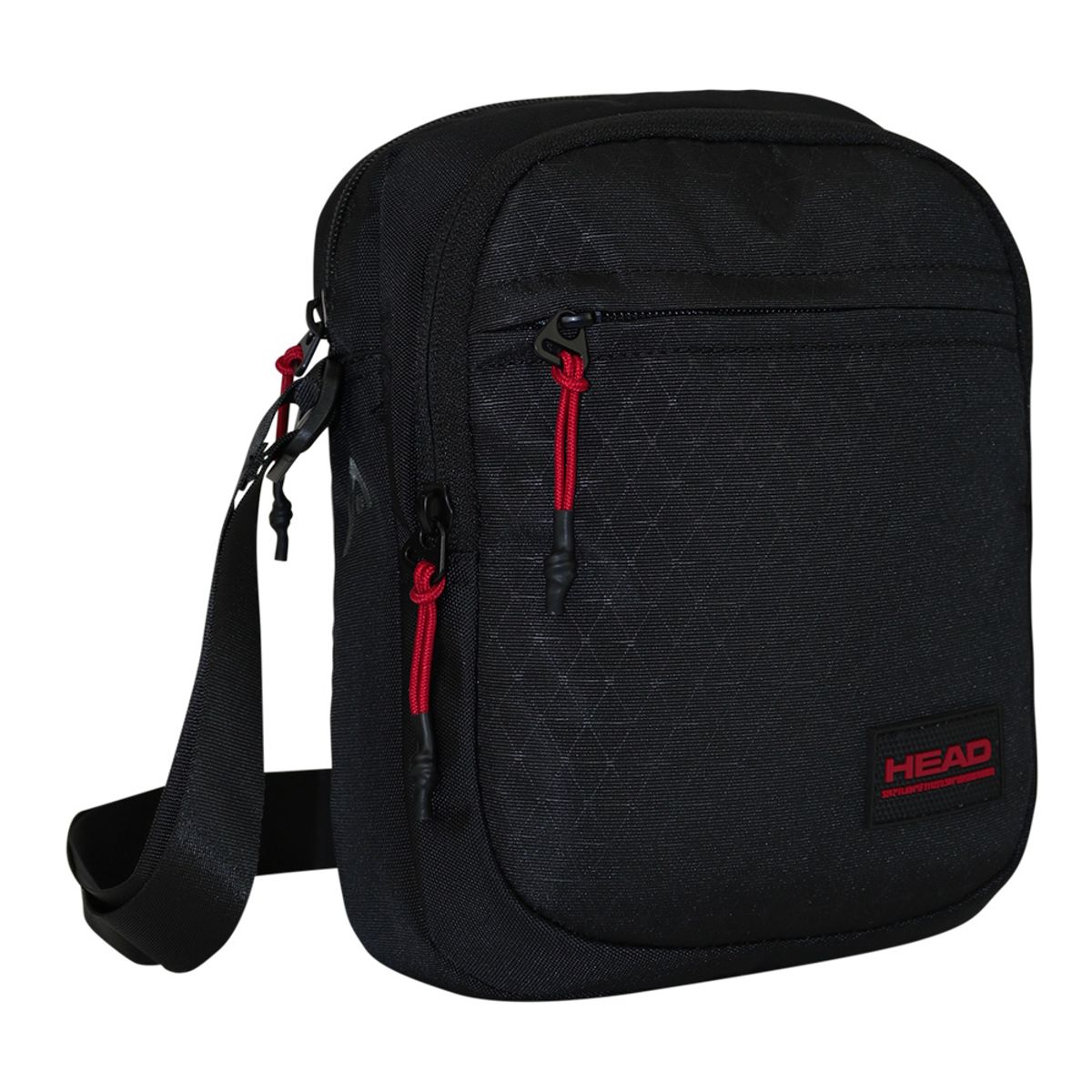 HEAD - Bolso Cruzado Magnus 4 Rombos Negro Head