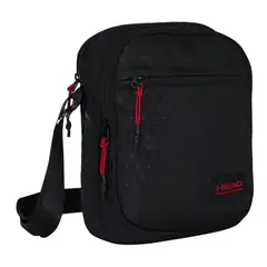 HEAD - Bolso Cruzado Magnus 4 Rombos Negro