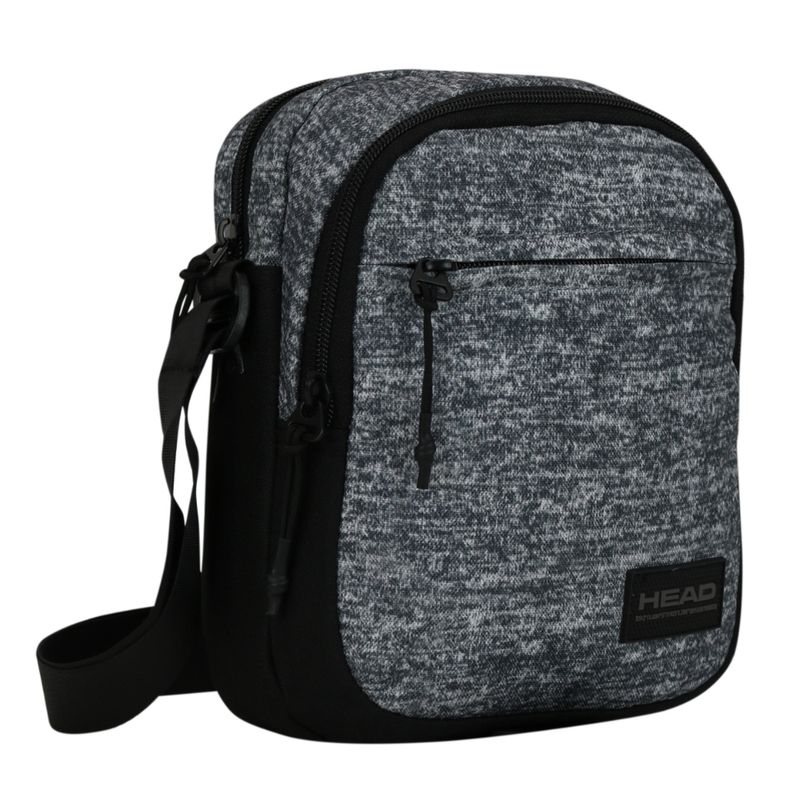 HEAD - Bolso Cruzado Magnus 4 New Melange Gris Oscuro Head