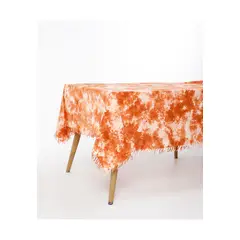 LOUNGE - Mantel 150 X 250 Cm Tie Dye Naranjo