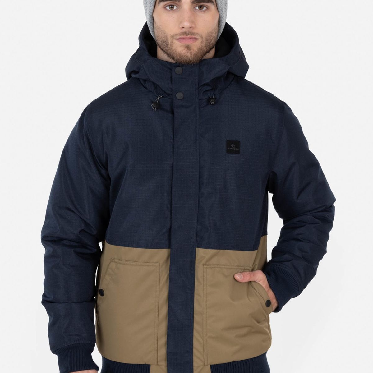 RIP CURL - Casaca KANGAROO RIB Hombre Azul Rip Curl