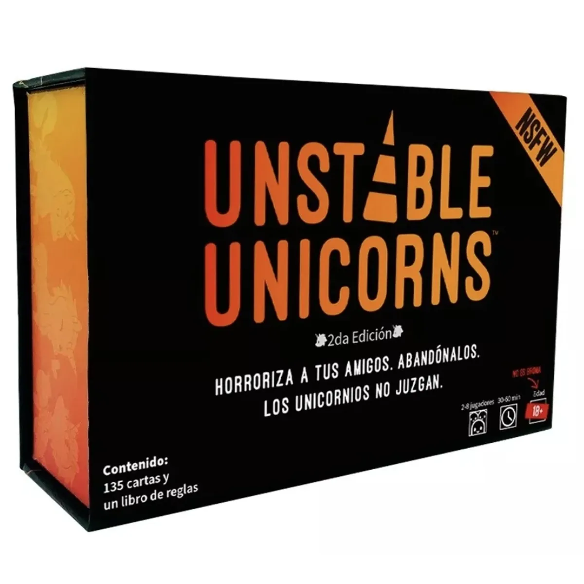 ASMODEE - Unstable Unicorns Nswf - Juego De Mesa - Español - Original…
