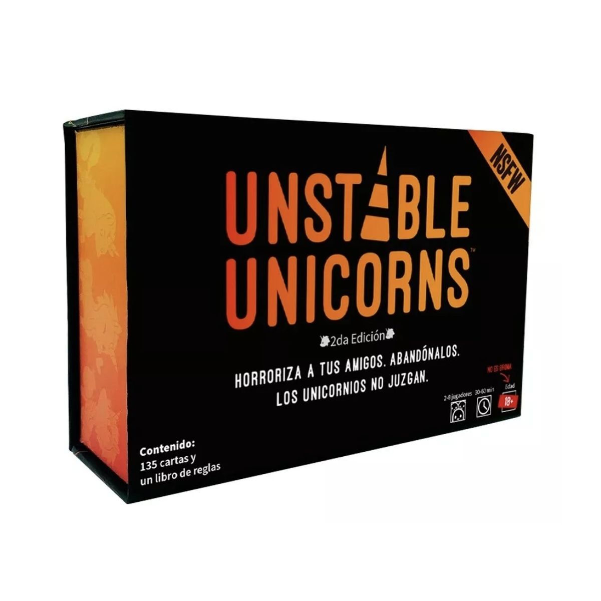ASMODEE - Unstable Unicorns Nswf - Juego De Mesa - Español - Original…