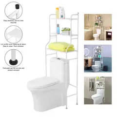 GENERICO - Estante De Baño Organizador 3 Niveles Toilet Rack Armable