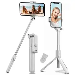GENERICO - Trípode De Palo De Selfie Con Control Remoto Bluetooth