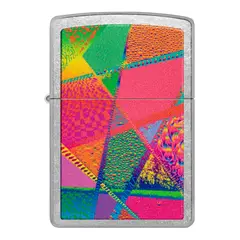 ZIPPO - Encendedor Retro Pattern Design Plateado ZP48498