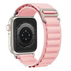 FOXYSMART - Correa Alpine Loop para Apple Watch 38 a 41mm ROSADO