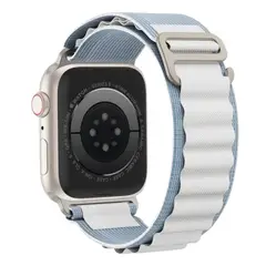 FOXYSMART - Correa Alpine Loop para Apple Watch 38 a 41mm ATLANTICO