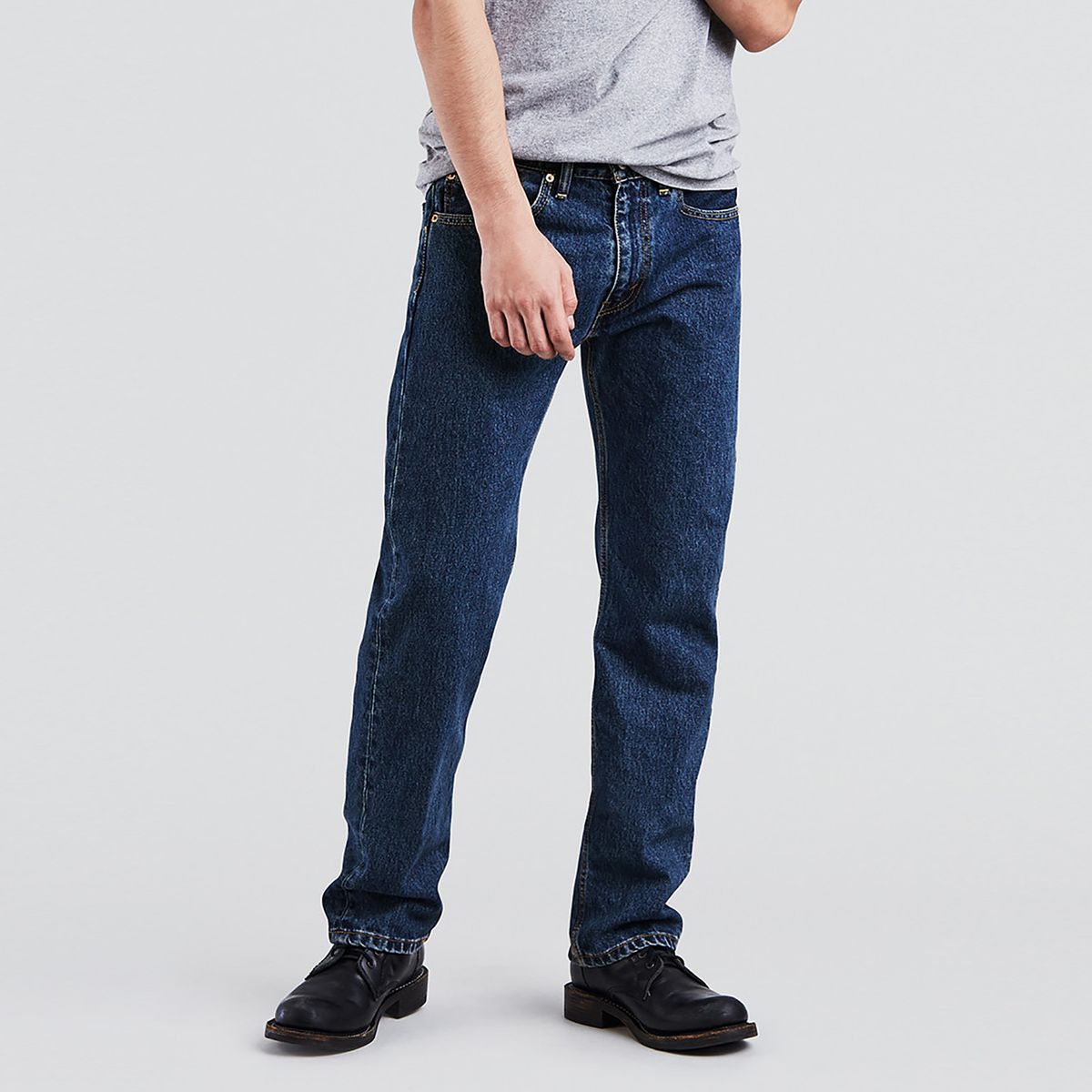 LEVIS - Jeans Hombre 505 Regular Azul Levis