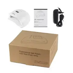 GENERICO - Lampara Secador Uñas Uv Led 80w