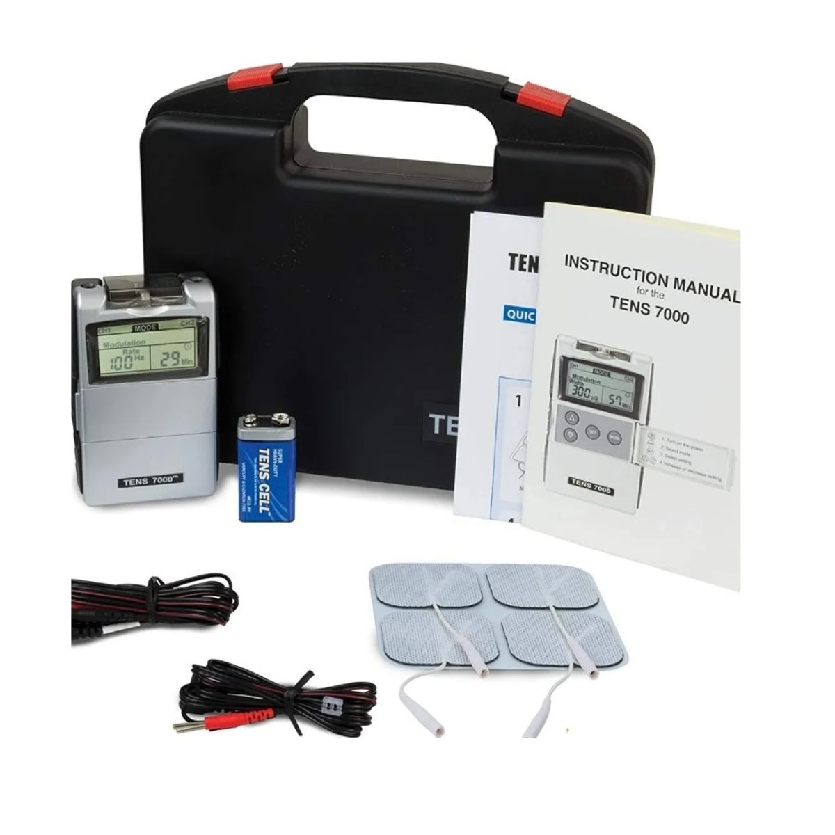 GENERICO - Equipo Electroestimulacion Portatil, Tens 7000