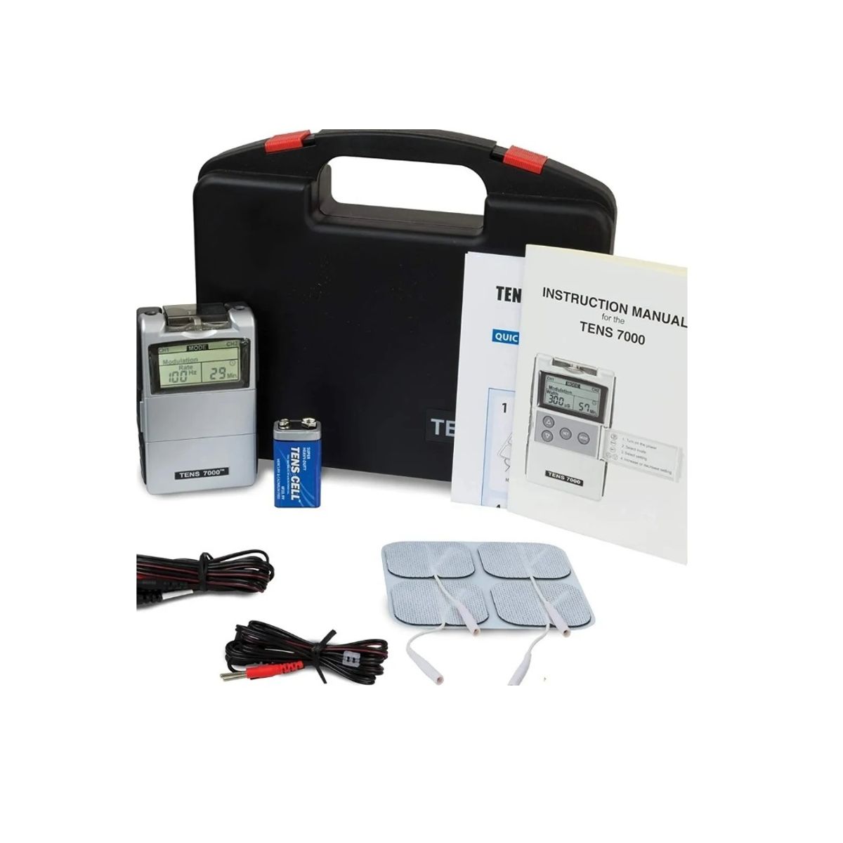 GENERICO - Equipo Electroestimulacion Portatil, Tens 7000