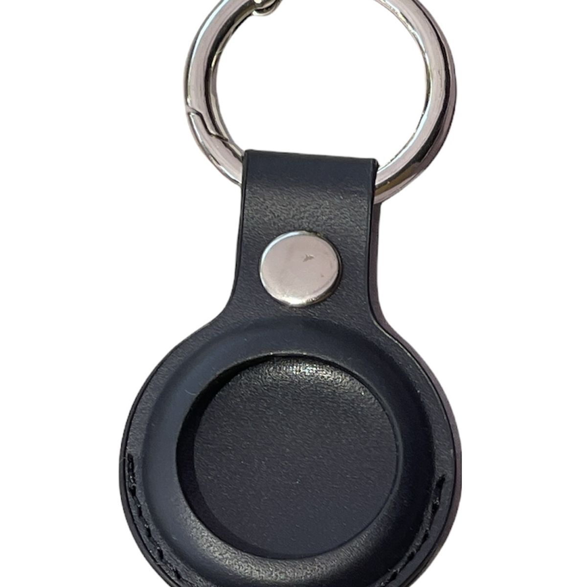 OEM - Funda Protectora De Cuero Para AirTags Leather Negro OEM