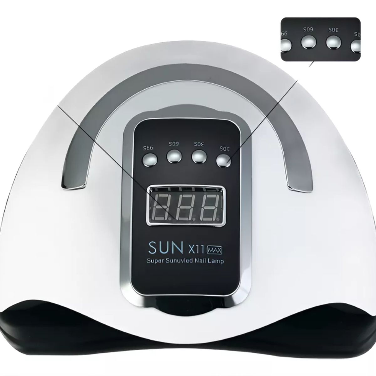 GENERICO - Secador Uña Uv Led Lampara Manicure Profesional 280w